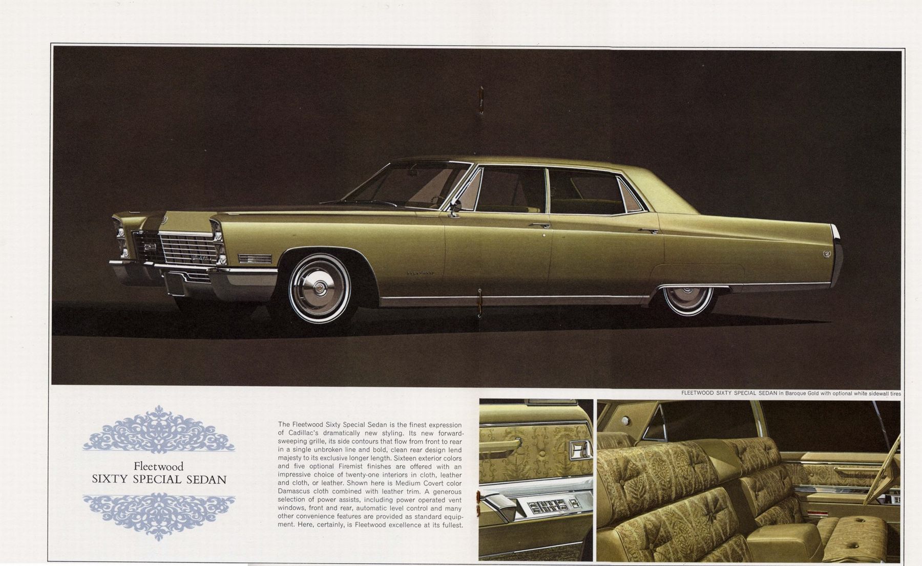 1967 Cadillac Fleetwood Brochure Page 4